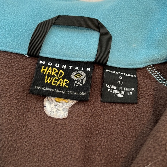 Mountain Hardwear fleece zip top XL - Picture 2 of 6